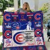 Chicago Cubs – To My Granddaughter – Love Grandmom Quilt