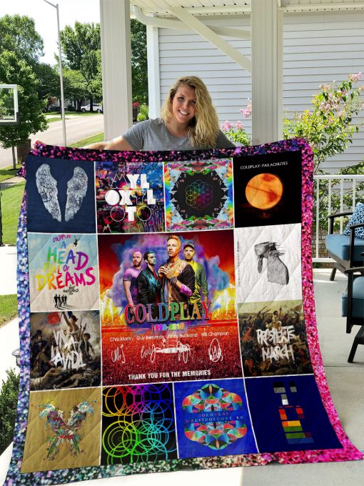 Coldplay Quilt Blanket I1d2