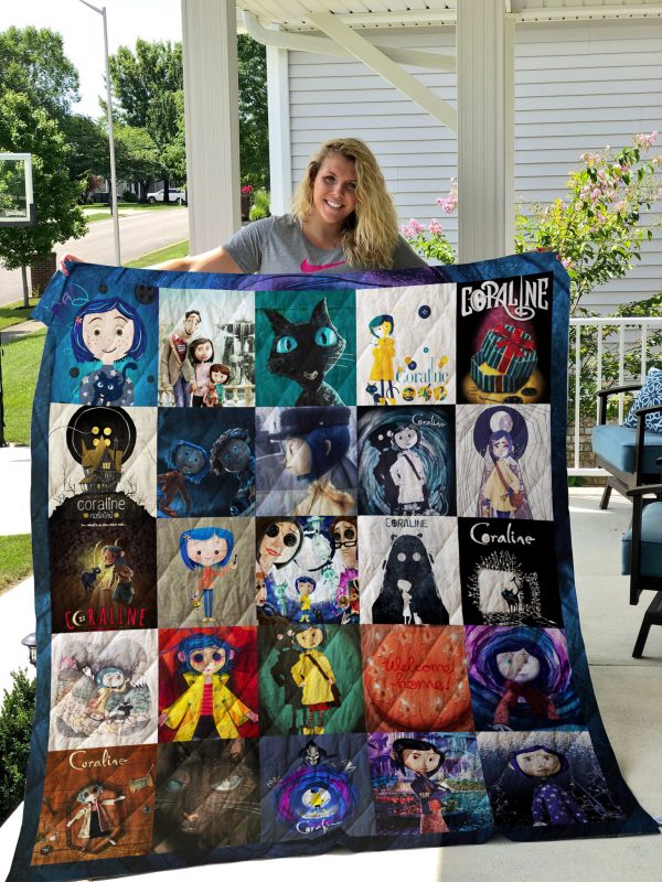 Coraline Poster Quilt