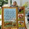 Cow- Poem Quilt Blanket 01