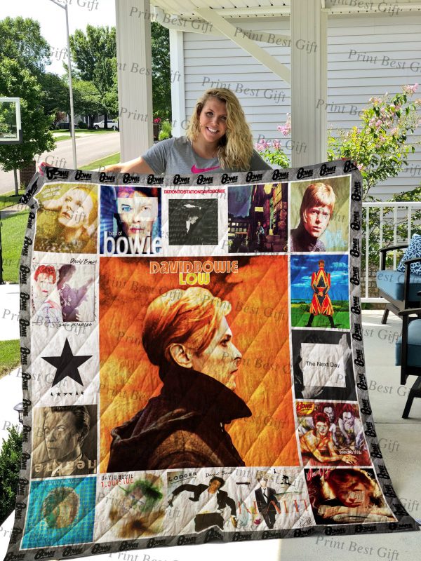 David Bowie Albums Cover Poster Quilt