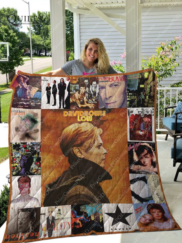 David Bowie Albums Quilt Blanket For Fans Ver 17