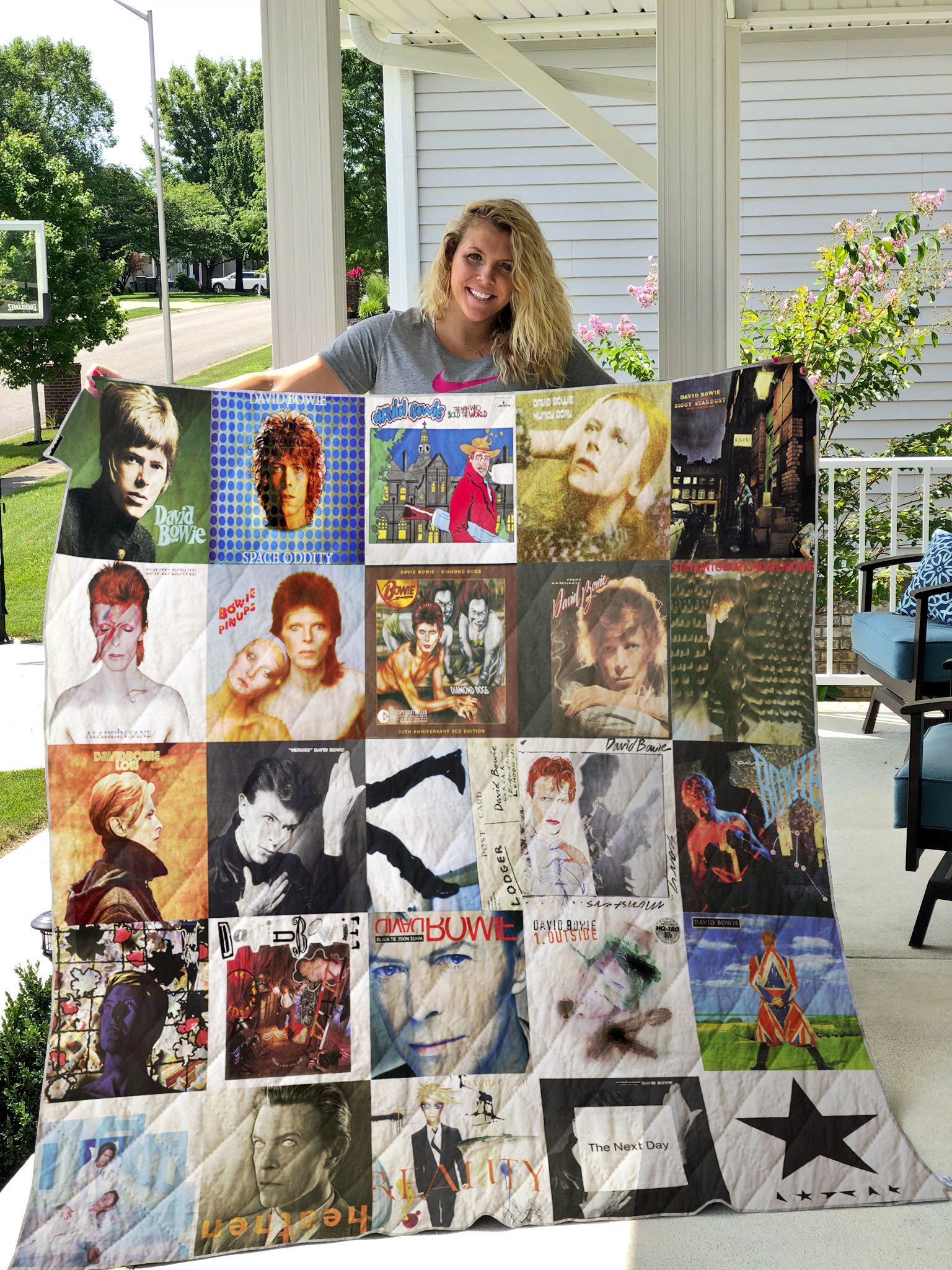 David Bowie Style 3 Quilt Blanket - Pick A Quilt