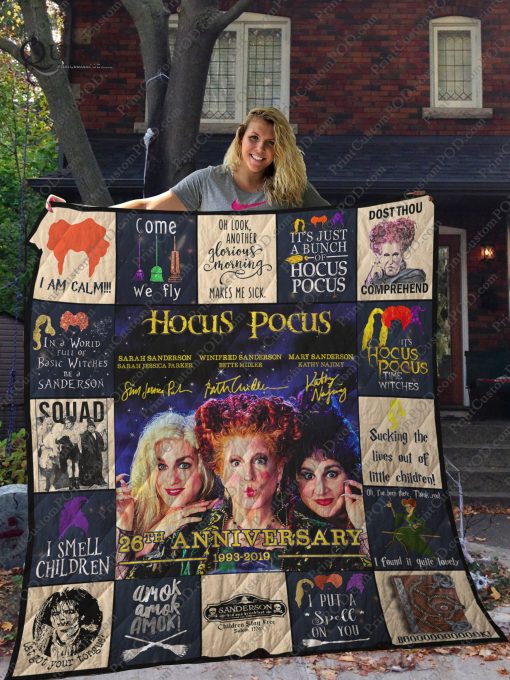 Dd – Hocus Pocus 26th Anniversary 1993-2019 Quilt – Ver.0417