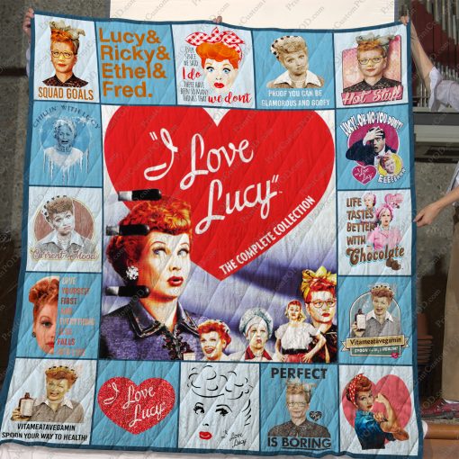 Dd – I Love Lucy Quilt Blanket – Ver.0117