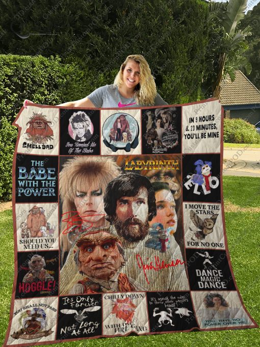 Dd – Jim Henson – Labyrinth T-shirt Quilt – Ver.1017