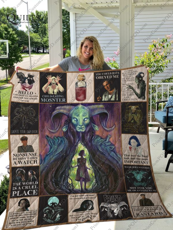 Dd – Pan’s Labyrinth Quilt Blanket – Ver.0117