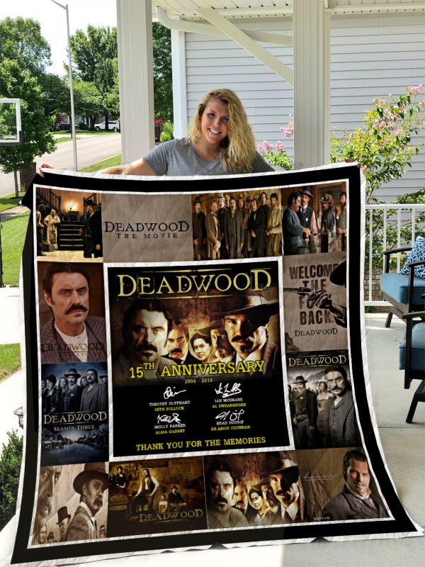 Deadwood Quilt Blanket I1d3