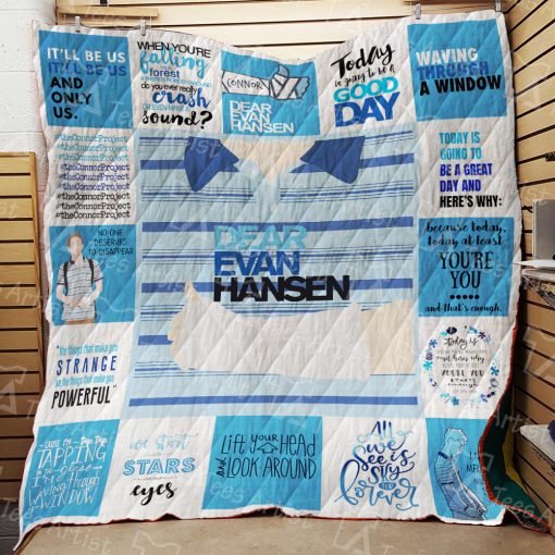 Dear Evan Hansen Quilt Blanket 01726