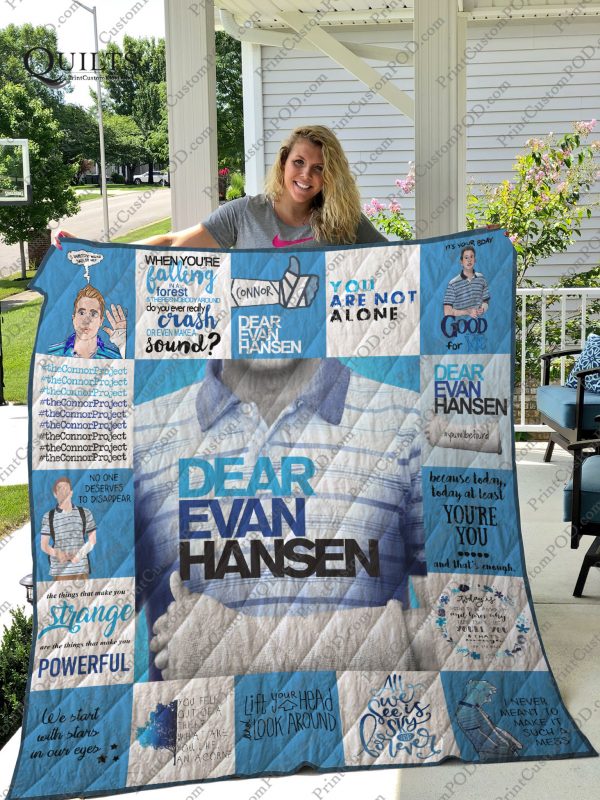 Dear Evan Hansen Quilt Blanket For Fans Ver 17