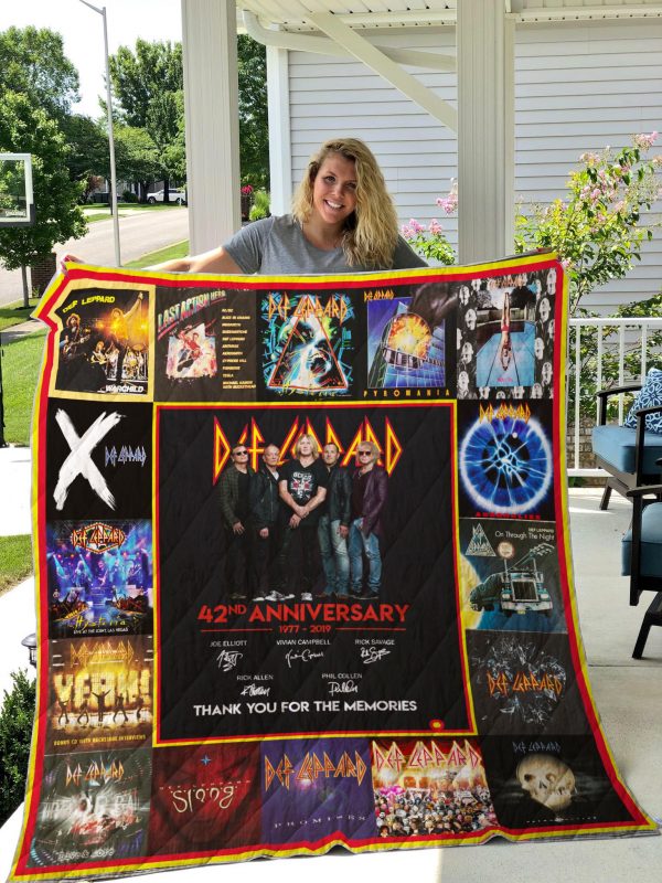 Def Leppard Quilt Blanket