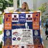 Denver Broncos Quilt Blanket - Love Mon=m