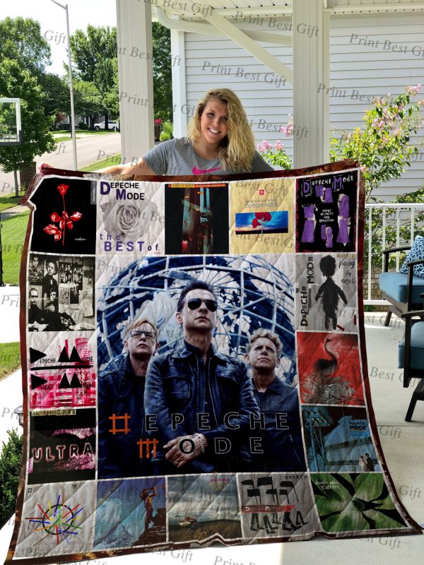 Depeche Mode Albums Cover Poster Quilt