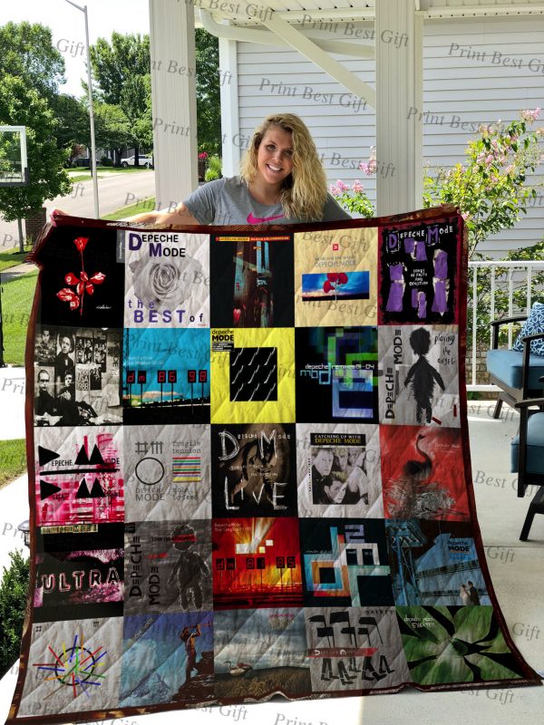 Depeche Mode Albums Cover Poster Quilt Ver 2