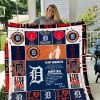 Detroit Tigers – To My Daughter – Love Dad Quilt