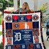 Detroit Tigers – To My Granddaughter – Love Grandmom Quilt