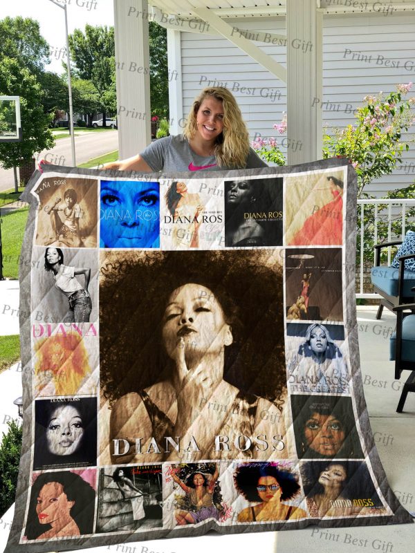 Diana Ross Albums Cover Poster Quilt