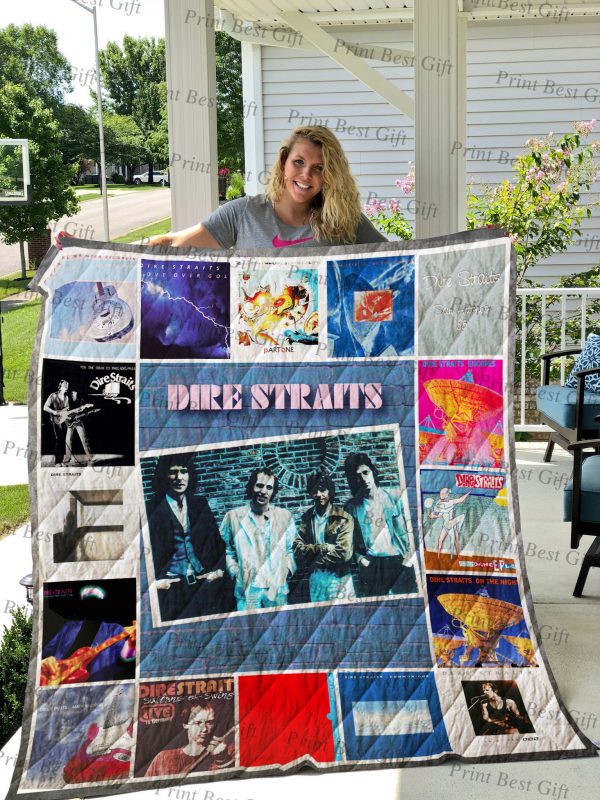 Dire Straits Albums Cover Poster Quilt