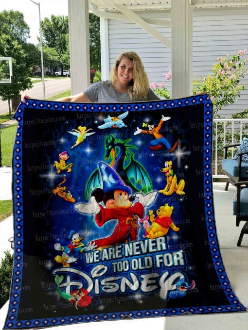 Disney Quilt Blanket 01