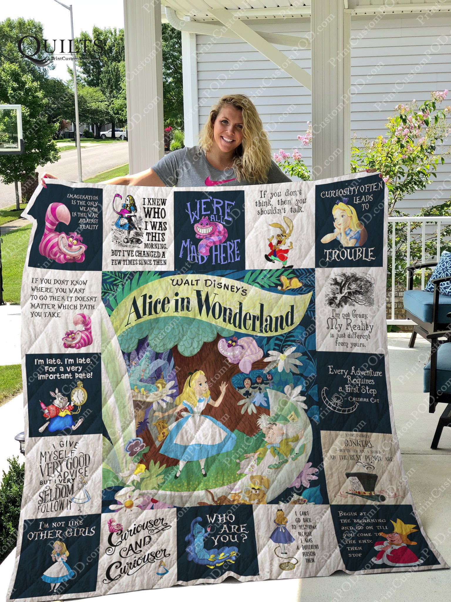 Alice In Wonderland Quilt Pattern