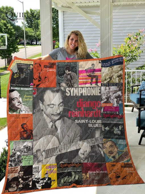 Django Reinhardt Albums Quilt Blanket For Fans Ver 17
