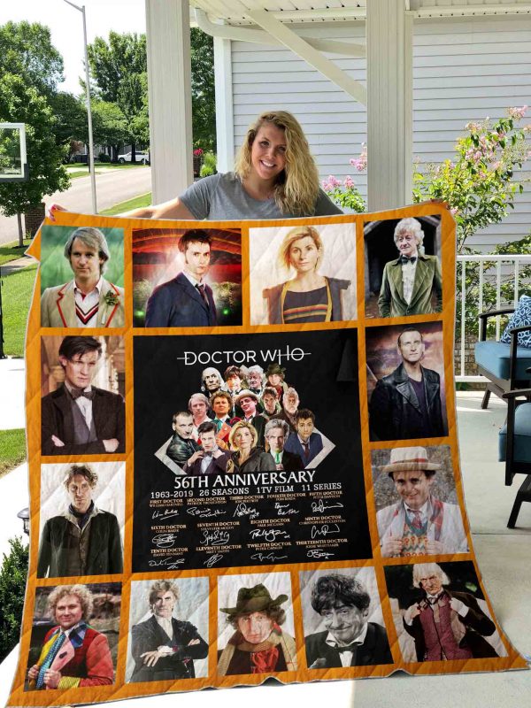 Doctor Who Quilt Blanket 02