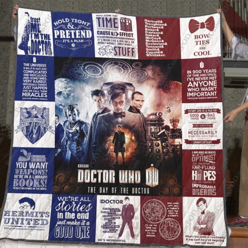 Doctor Who T-shirt Quilt