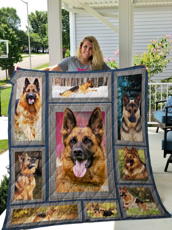 Dog-blanket Quilt-german Shepherd Limited Edition 08172019