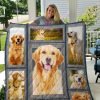 Dog-blanket Quilt-golder Retriever Limited Edition 08192019