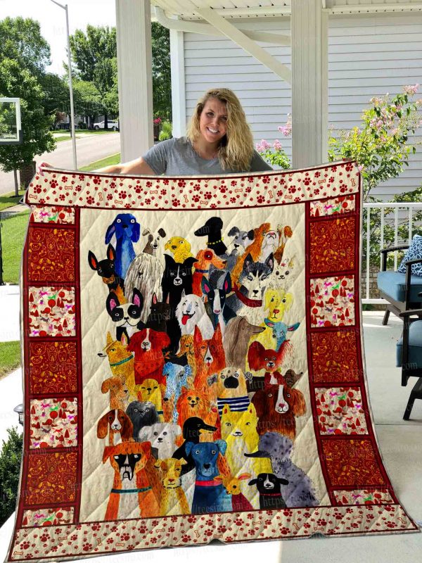 Dog Quilt Blanket 03