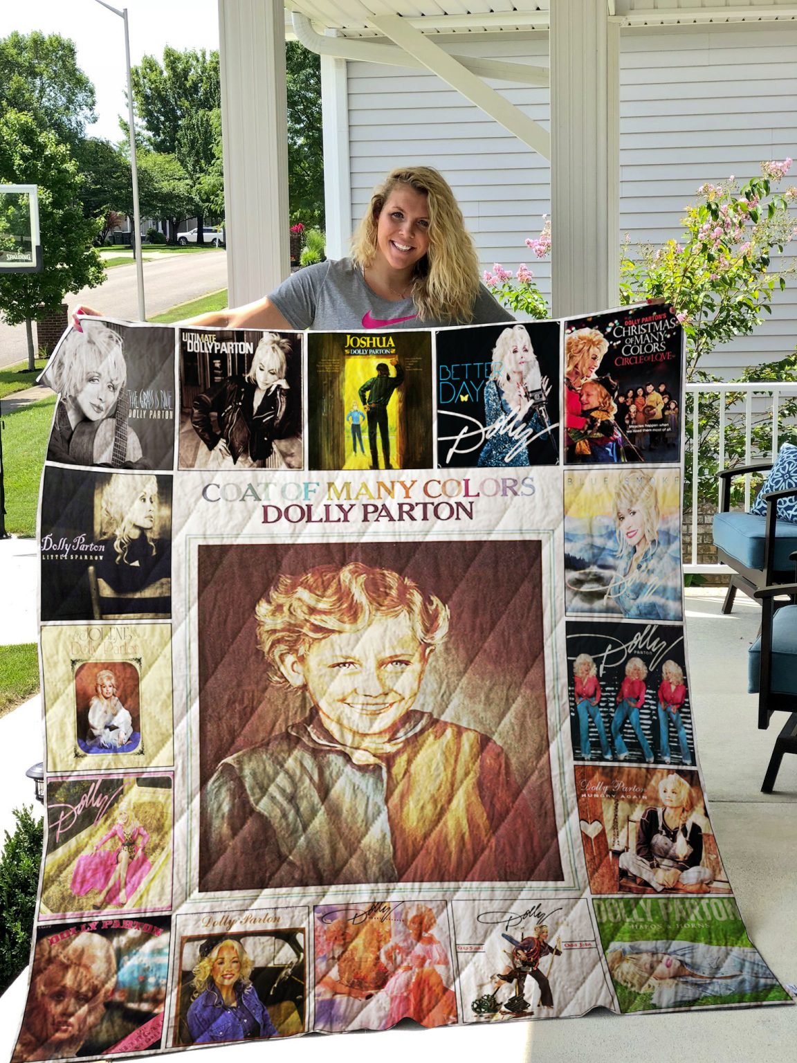Dolly Parton Quilt Blanket 0889 - Pick A Quilt
