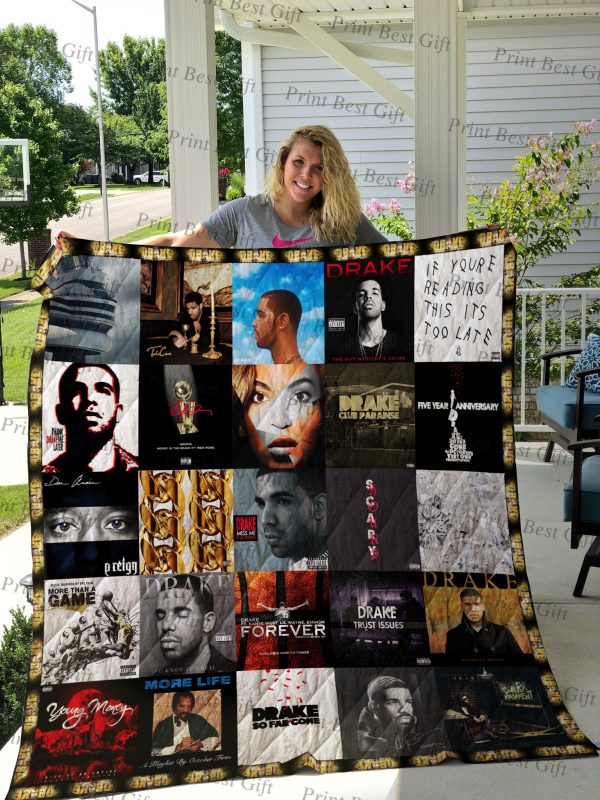 Drake Albums Cover Poster Quilt Ver 2