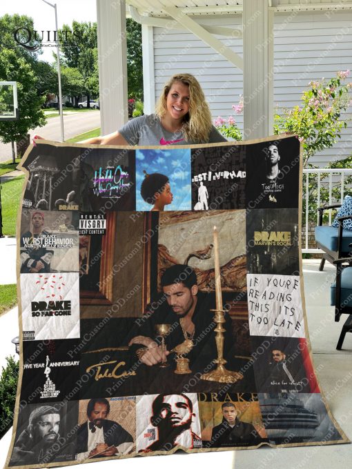 Drake Albums Quilt Blanket For Fans Ver 17