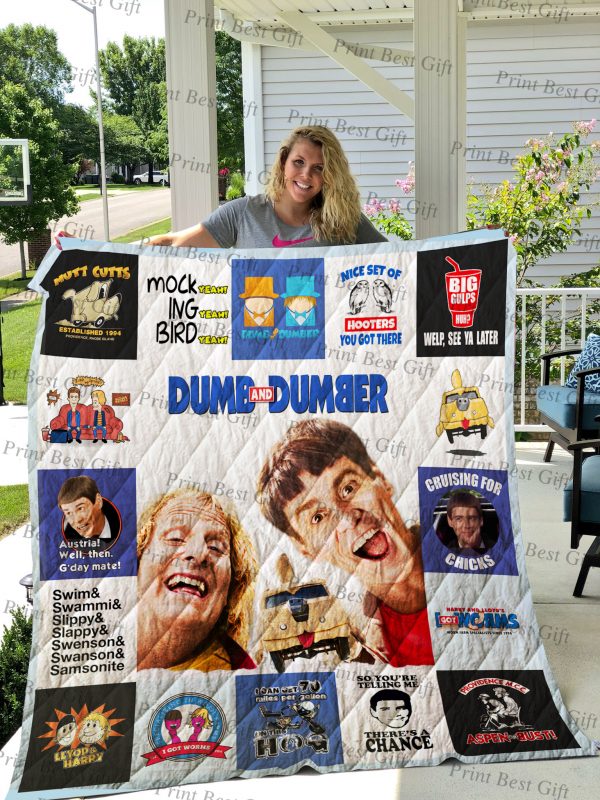 Dumb And Dumber Poster Quilt