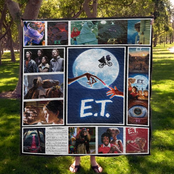 E.t The Extra- Terrestrial Quilt Blanket 01