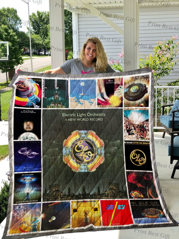 Electric Light Orchestra Albums Cover Poster Quilt