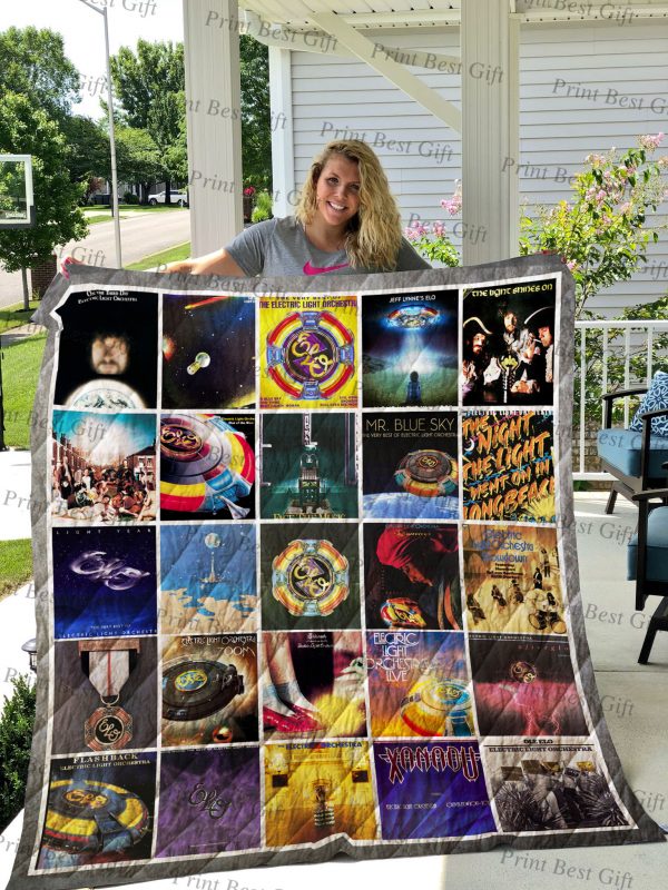 Electric Light Orchestra Albums Cover Poster Quilt Ver 2