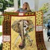 Elephant Quilt Blanket 02