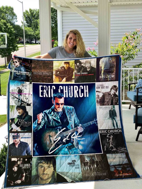 Eric Church Quilt Blanket I1d3