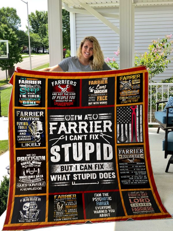 Farrier Printed Blanket 01