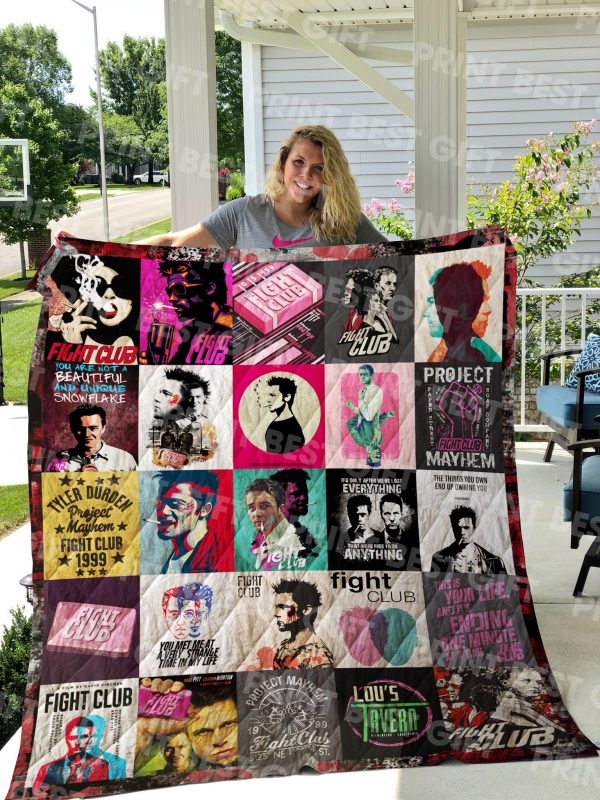 Fight Club Poster Quilt