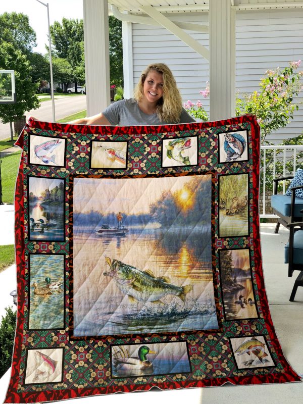 Fishing Printed Blanket 11