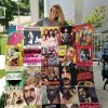 Frank Zappa Style 2 Quilt Blanket