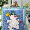 Frosty The Snowman Quilt Blanket 01429