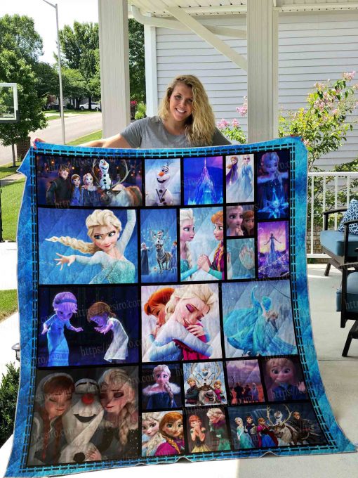 Frozen Quilt Blanket 01