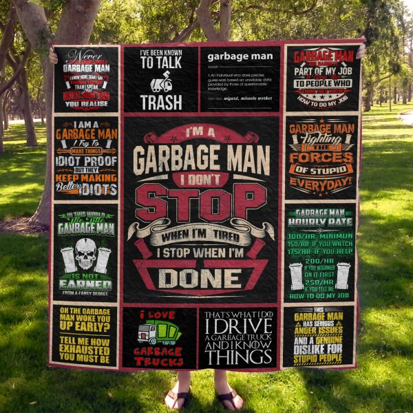 Garbage Man Blanket 03