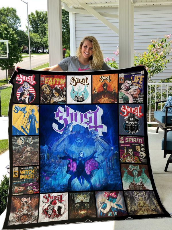 Ghost (swedish Band) Quilt Blanket