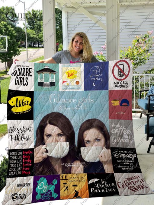 Gilmore Girls Tshirt Quilt Blanket 02