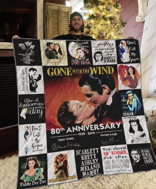 Gone With The Wind Quilt Blanket For Fans Ver 17-1