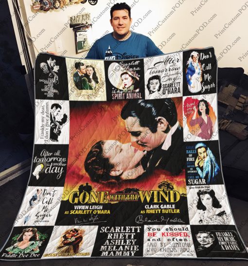 Gone With The Wind Quilt Blanket For Fans Ver 17-3